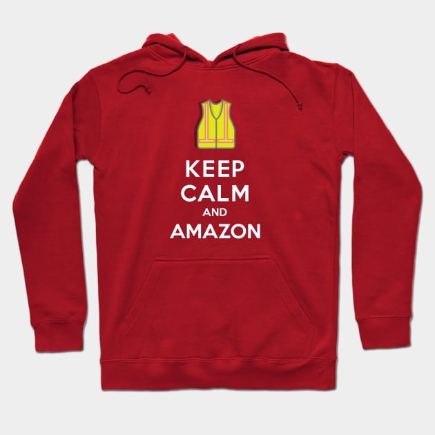 Keep Calm and Amazon with Vest Hoodie by chrayk57